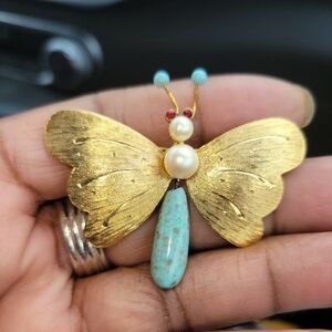 Vintage Kramer Butterfly Brooch